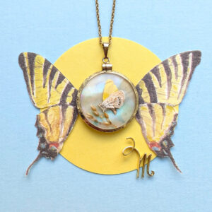 Belle Époque Anhänger mit Kette