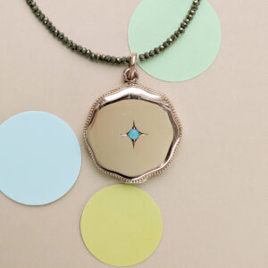 Jugendstil Fotomedaillon