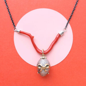 Collier mit Vintage Anhängern